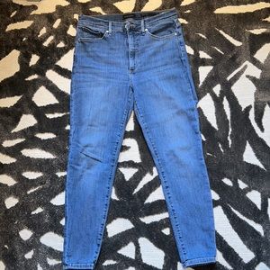 Banana Republic high rise skinny jeans size 28s & 29s